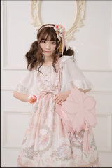 Eternity - Han Lolita Sakura Bag Double-layered Handbag Crossbody Bag Multicolors