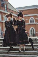 Miss point - Sally's Garden - Country Lolita Straw Top Hat