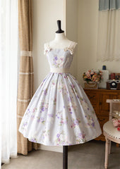 Forest Wardrobe - Forest Holiday - Elegant Lolita Foral Print JSK Dress Multicolors