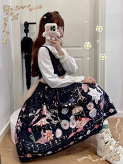 Yukines Box - Suyu Flower Sea - Elegant Lolita Dresses Floral Print JSK SK