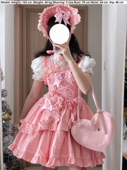 Dark Star Island - Halloween Gothic Lolita JSK Short Lolita Jumper Dress