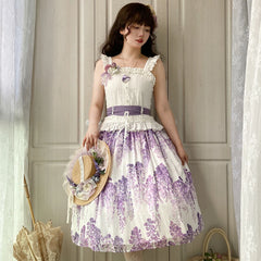 Miss Point - Midsummer Garden - Elegant Lolita Cotton Top