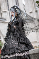Fairy Tales - Fate Quartet Bridal Lolita Gothic JSK Dress