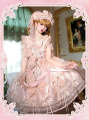 Puppets and Doll - Dream Bow - Bow Decoration Voile Gorgeous Lolita JSK