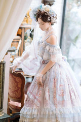 Garden Cat - Gorgeous Lolita JSK Dress Wedding Lolita Dress