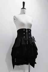Princess Chronicles - Fancy Trick - Retro Ouji Lolita Black Shorts Dark-themed