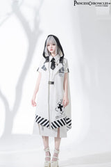 Princess Chronicles - Dry sea and Ashlar - Ouji Lolita White Cloak Set
