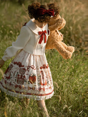 Your Princess - Winter Gift - Kawaii Lolita JSK and Coat Set