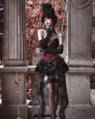 Blood Supply - Duchess - Velvet Gothic Lolita Dress, Corset & Skirt