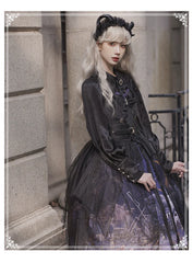 YingLuoFu - Witchville Halloween Gothic Lolita Jumper Dress
