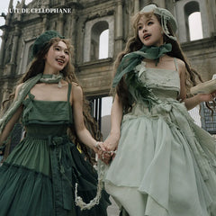 Nuit De Cellophane - A Thousand Moonfalls - Elegant Lolita JSK Dress Thin Cardigan