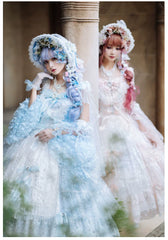 Cat Fairy - Cherry Blossom Girl - Gorgeous Lolita JSK Dress Tea Party Dress