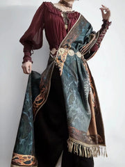 FunCcino - Ragnarok - Nordic Lamb Leg Sleeves Lolita Blouse