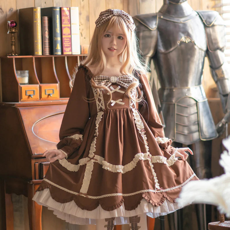 Eieyomi - Bear Cookies - Sweet Lolita Princess Lolita OP