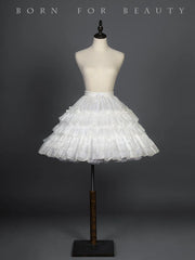 Youpairui - Puffy and Violent Fishbone Clouds Lolita Petticoat