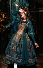FunCcino - Ragnarok - Nordic Style Loki Lolita JSK SK Dress