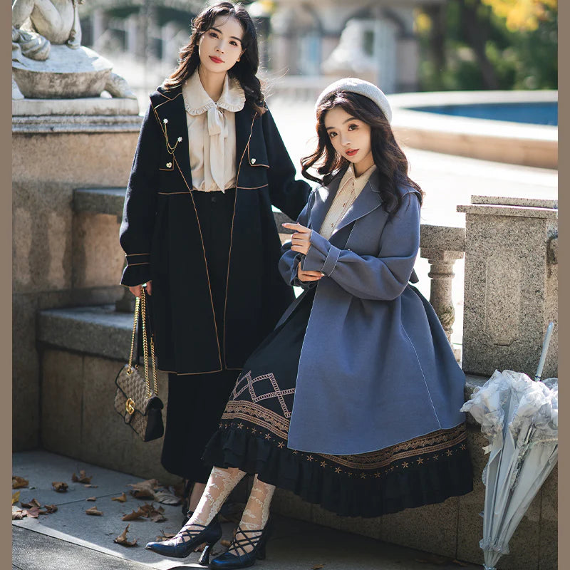 Yuansu - To Early Winter - Multicolors Lolita Winter Overcoat
