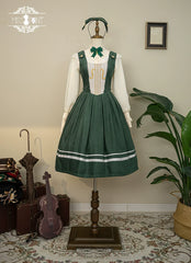 Miss Point - Customized Lolita Jumper Dress - Elegant College Lolita JSK