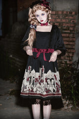 Caged Bird Hotel - Alice - Kawaii Lolita Dress OP Dress Sleepwear