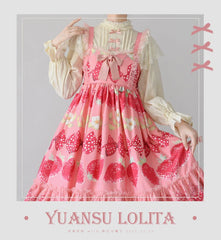YuanSu - Life Is Like A Dream - Retro Lolita Cotton Blouse