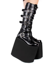 Angelic imprint - Customized Gothic Lolita Shoes Punk Boots 20CM Platform