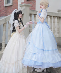 Flight Diary - Princess Lolita Dress Wedding Lolita OP and Daily Wear OP