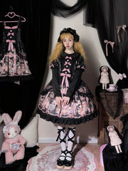 Uncle's Workshop - Missing Lamb Case - Gothic Lolita Dress Set with Sheep Prints