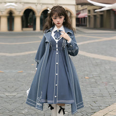Chunlv Lolita - Book of Lies - Elegant College Style Princess JSK Set