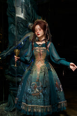 FunCcino - Ragnarok - Nordic Style Loki Lolita JSK SK Dress