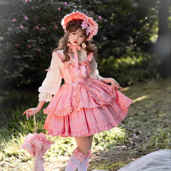 Dark Star Island - Halloween Gothic Lolita JSK Short Lolita Jumper Dress