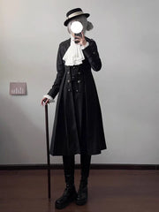 Gazing Galactic - Paranoia Punishment - Ouji Lolita Trench Coat Gothic Lolita Coat