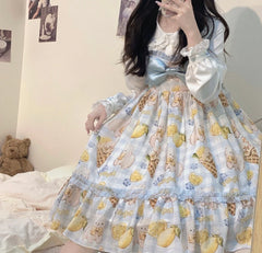 Milky Way - Lemon Puppy Lolita JSK Dress