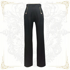 Immortal Thorn - Forever Rose - Retro Ouji Lolita Pants