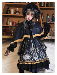 YingLuoFu - God Redemption - Retro Gothic OP, Printed Dress