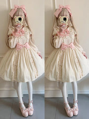 Seventeen Girls - Vintage Sweet Bear - Sweet Lolita OP Fullset Lolita Headdress
