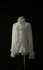Sweet Dreamer - Elegant Ouji Lolita Blouse Long Sleeve Prince Lolita Shirt
