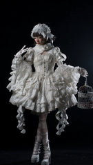 Smoothy - Caliburn - Gothic Lolita JSK Dress with Bolero with Detachable Sleeves