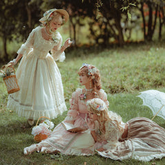 Miss Point - The Sally Gardens - Lotus Root Sleeve Lolita Blouse