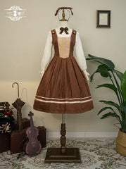 Miss Point - Customized Lolita Jumper Dress - Elegant College Lolita JSK