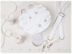 Yidhra - Printed Kawaii Cat Leather Shoulder Bag