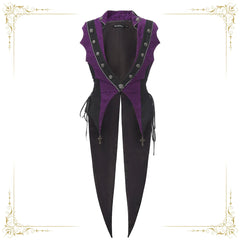 Immortal Thorn - Eternal Crimson Moon Forest - Ouji Lolita Tailcoat Jacket