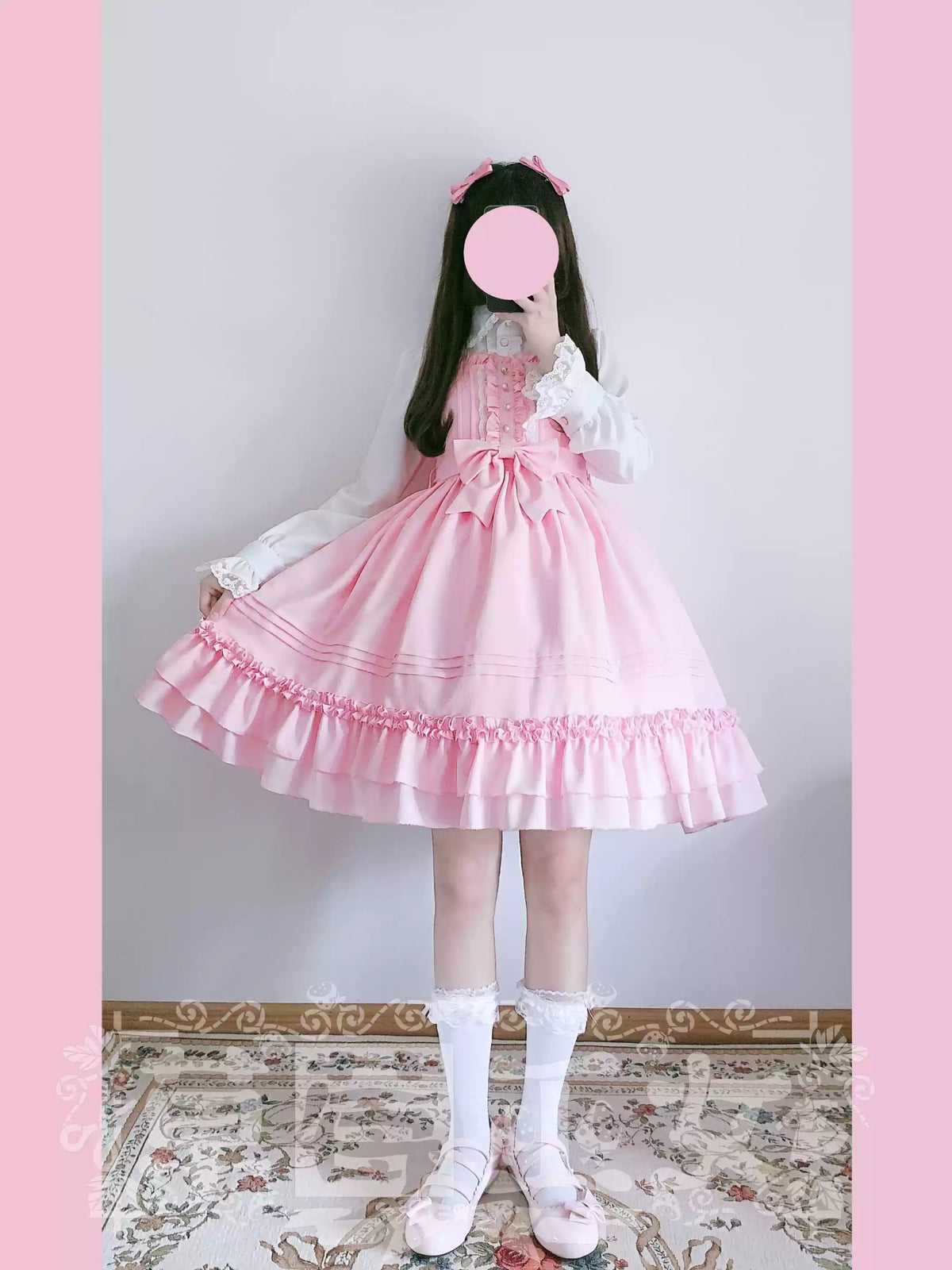 Strawberry Witch - Sweet Lolita JSK Multicolored Lolita Dress