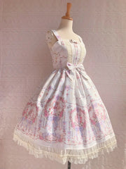 Yilia - Sweet Printing Winter Lolita JSK Dress
