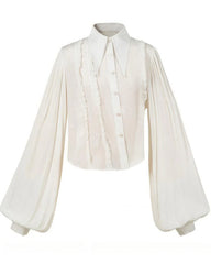 ZJstory - Starry for You - Vintage Lolita Shirt American Retro Style Blouse