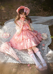 Dark Star Island - Halloween Gothic Lolita JSK Short Lolita Jumper Dress