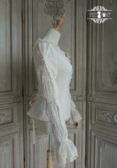 Miss Point - Elizabeth Meow - Classic Lolita Blouse Lotus Root Sleeve Lolita Shirt