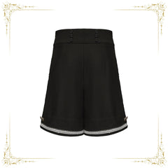 Immortal Thorn - Immortal Duke of Rabbit - Ouji Lolita Shorts With Heart-Shaped Detail