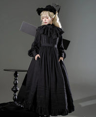 Sanshanjiu - A Quiet Place - Nun Style Gothic Lolita OP Dress