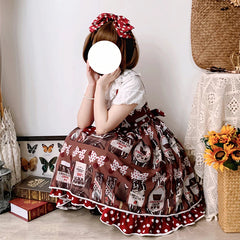 Confession Balloon - Sweet Lolita Chocolate Kawaii Daily Lolita JSK