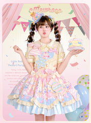 Mewroco - Party Bunny - Sweet Lolita Salopette Cute Daily Lolita Dress